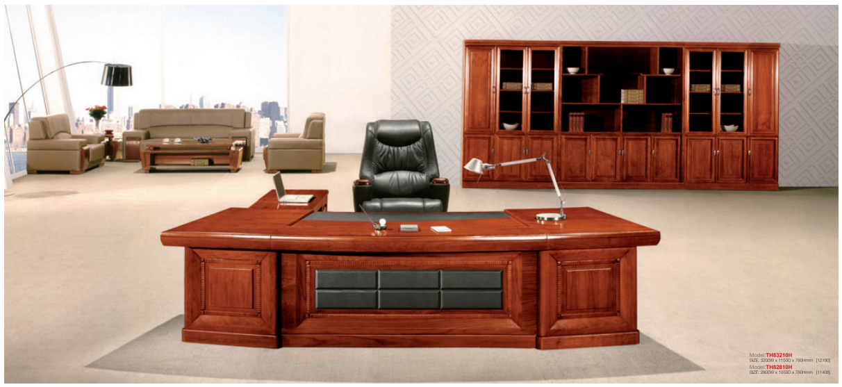 福州辦公家具-實木辦公桌系列款13